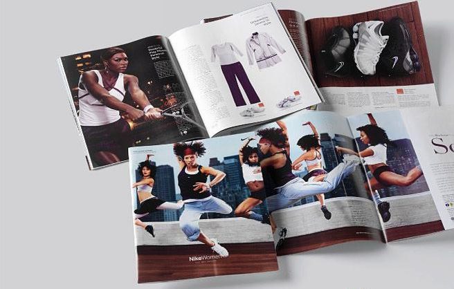 运动品牌Nike的Women产品宣传画册设计欣赏6